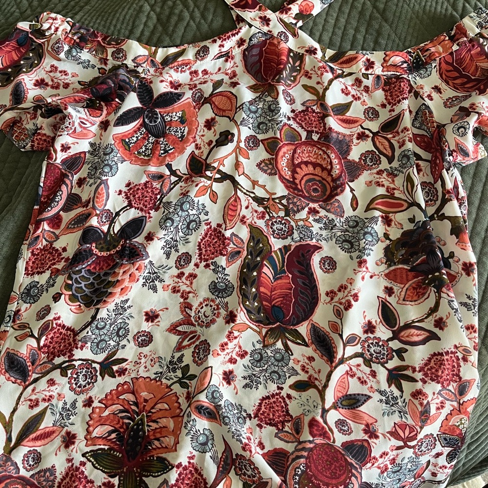 Floral Off-Shoulder Top